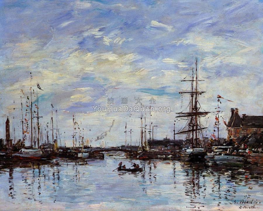 Deauville, the Basin - 尤金·布丹